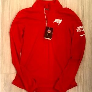 Tampa Bay Buccaneers Nike Half Zip Pullover